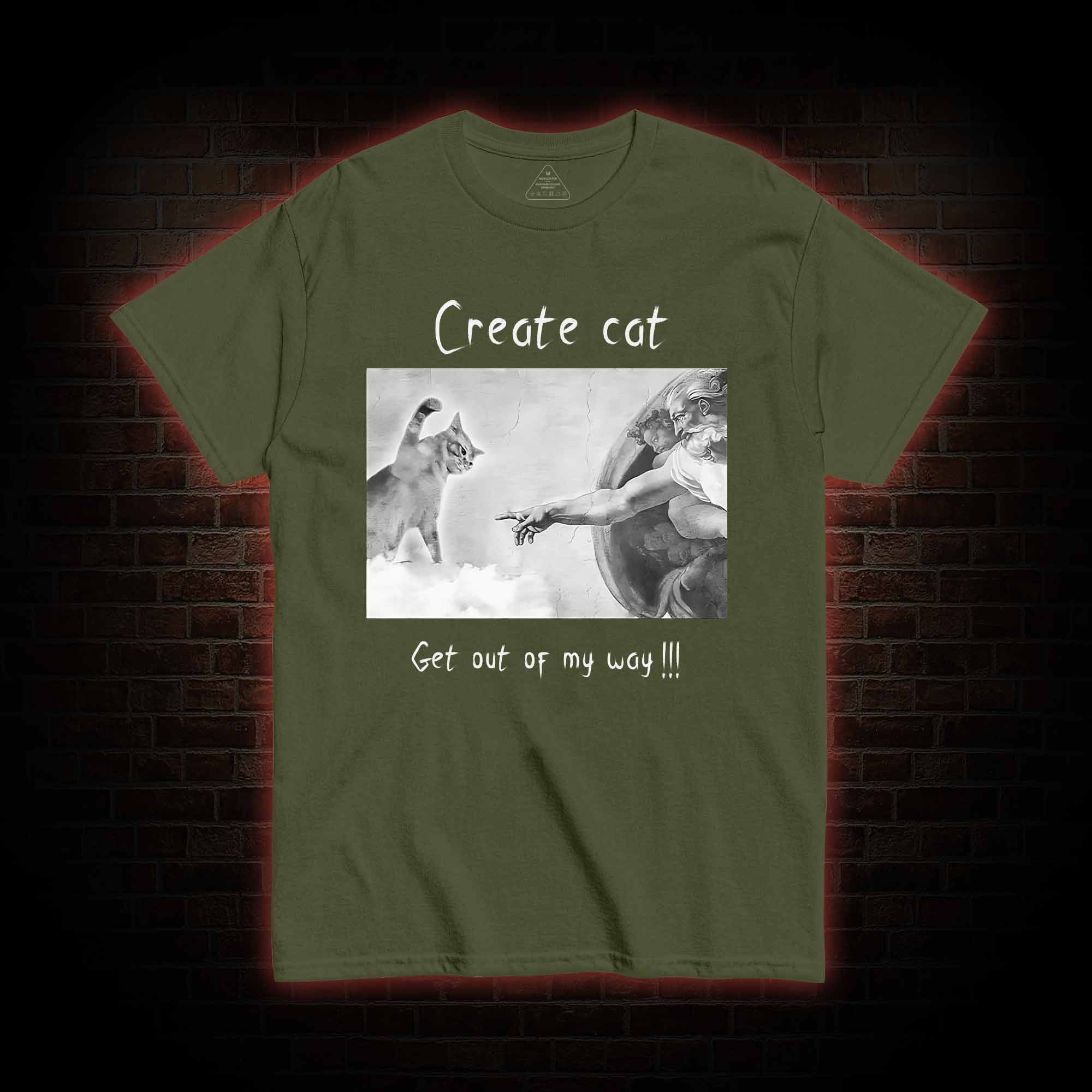 Create cat T-shirt