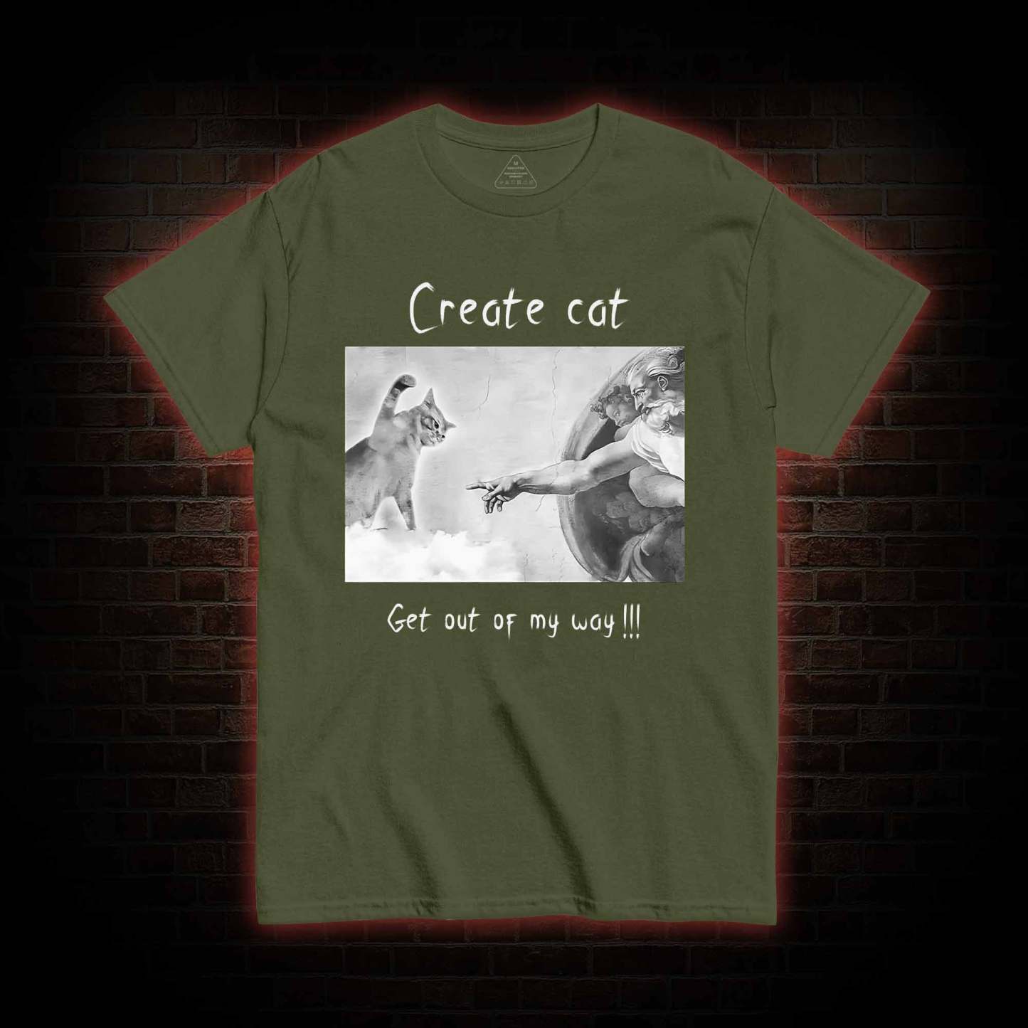 Create cat T-shirt