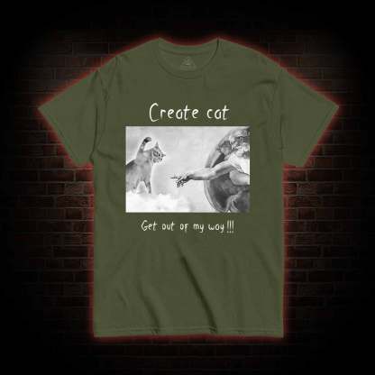 Create cat T-shirt