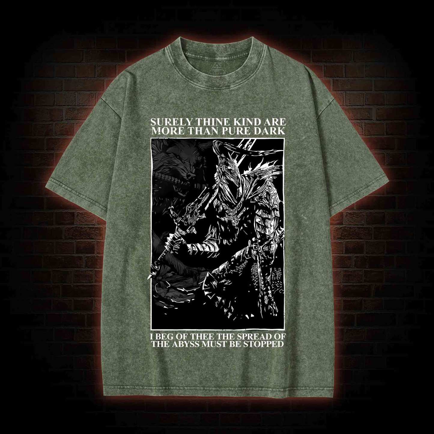 Artorias the Abysswalker Washed T-shirt
