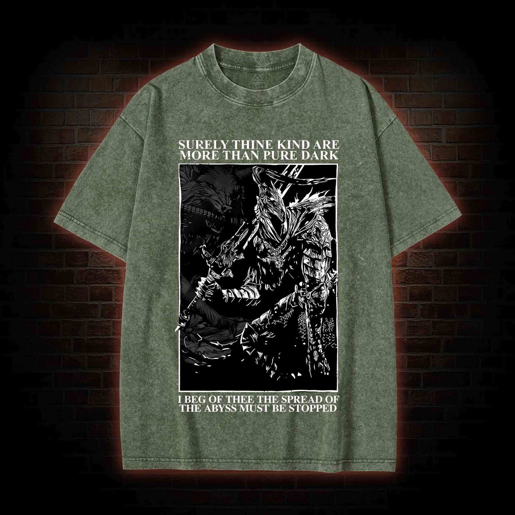 Artorias the Abysswalker Washed T-shirt