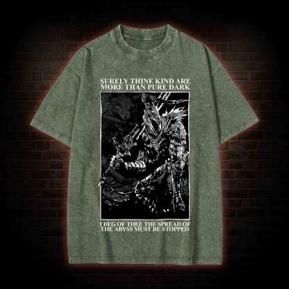 Artorias the Abysswalker Washed T-shirt