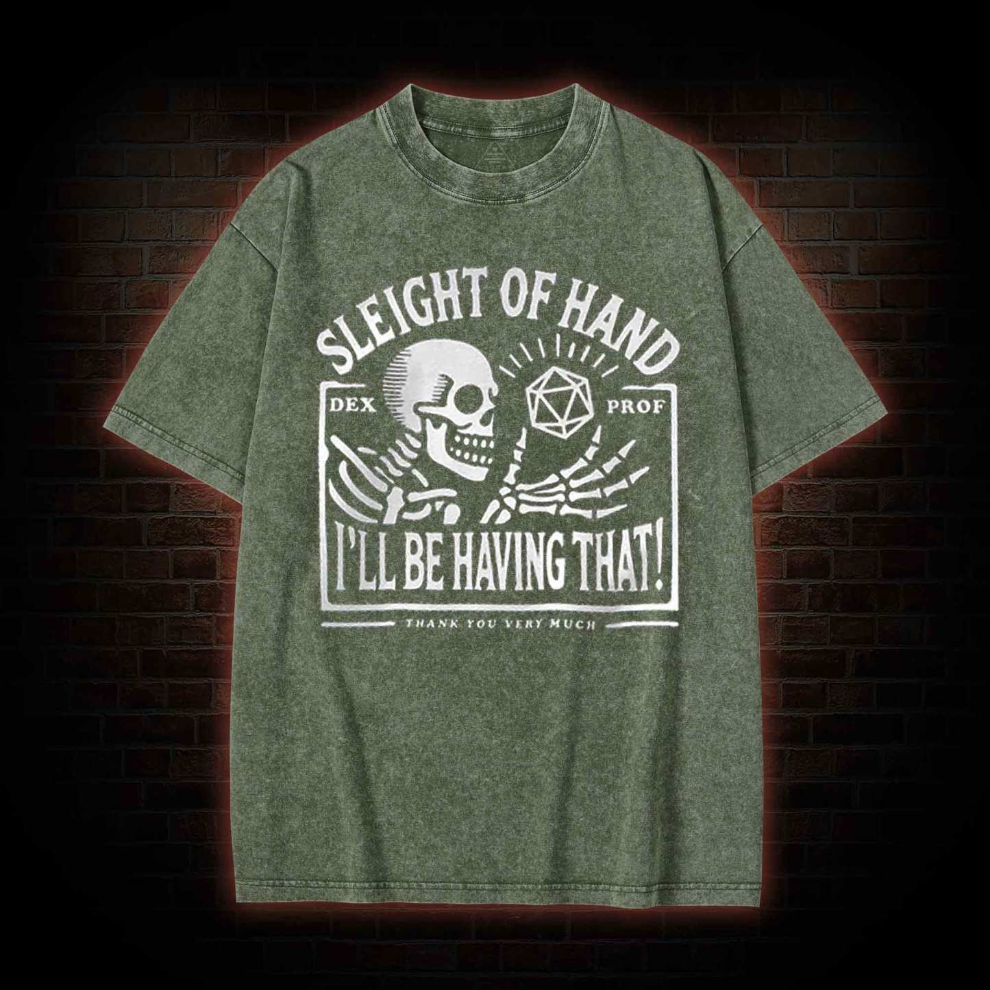 Sleight of Hand Washed T-shirt