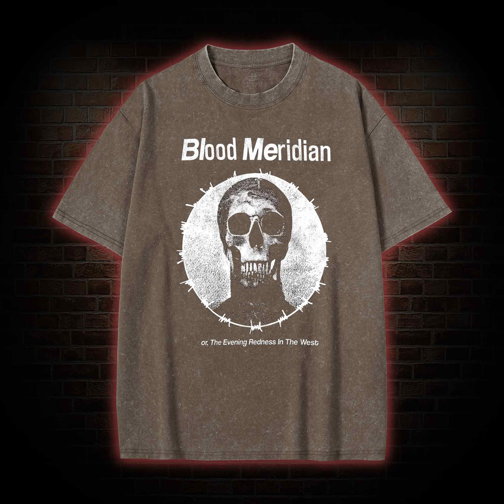 The Evening Redness in the West Washed T-shirt