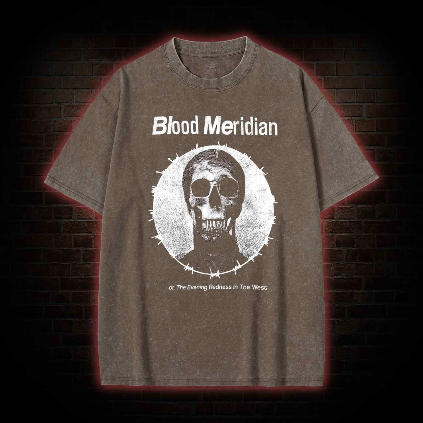 The Evening Redness in the West Washed T-shirt