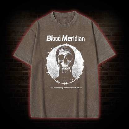 The Evening Redness in the West Washed T-shirt