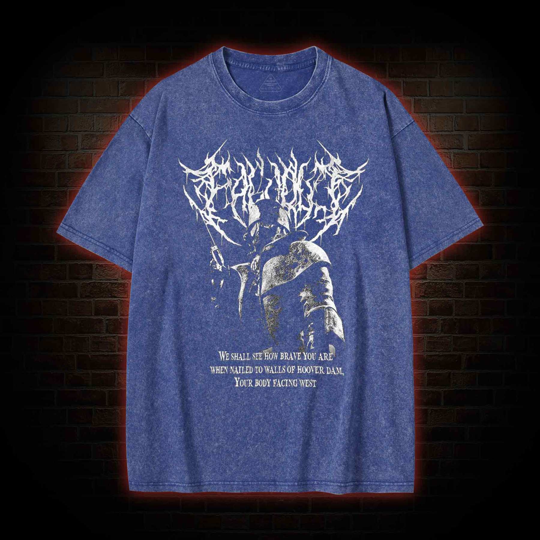 Your Body Facing West Washed T-shirt