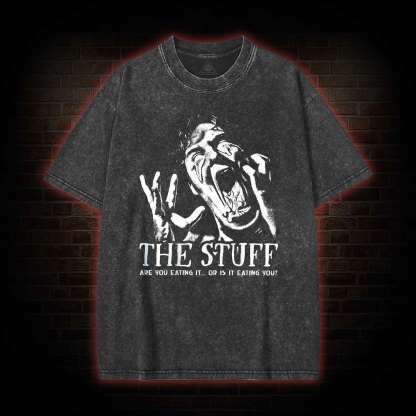 Are You Eating it or is it Eating You Washed T-shirt