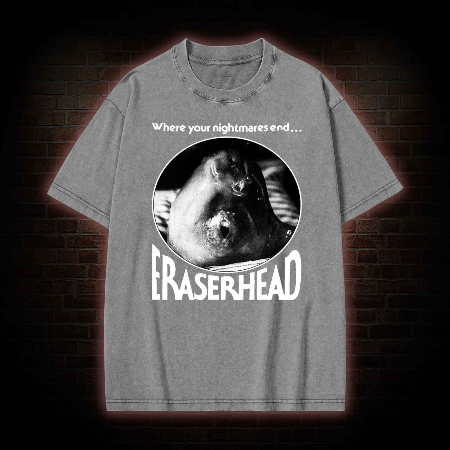 Eraserhead Baby Washed T-shirt