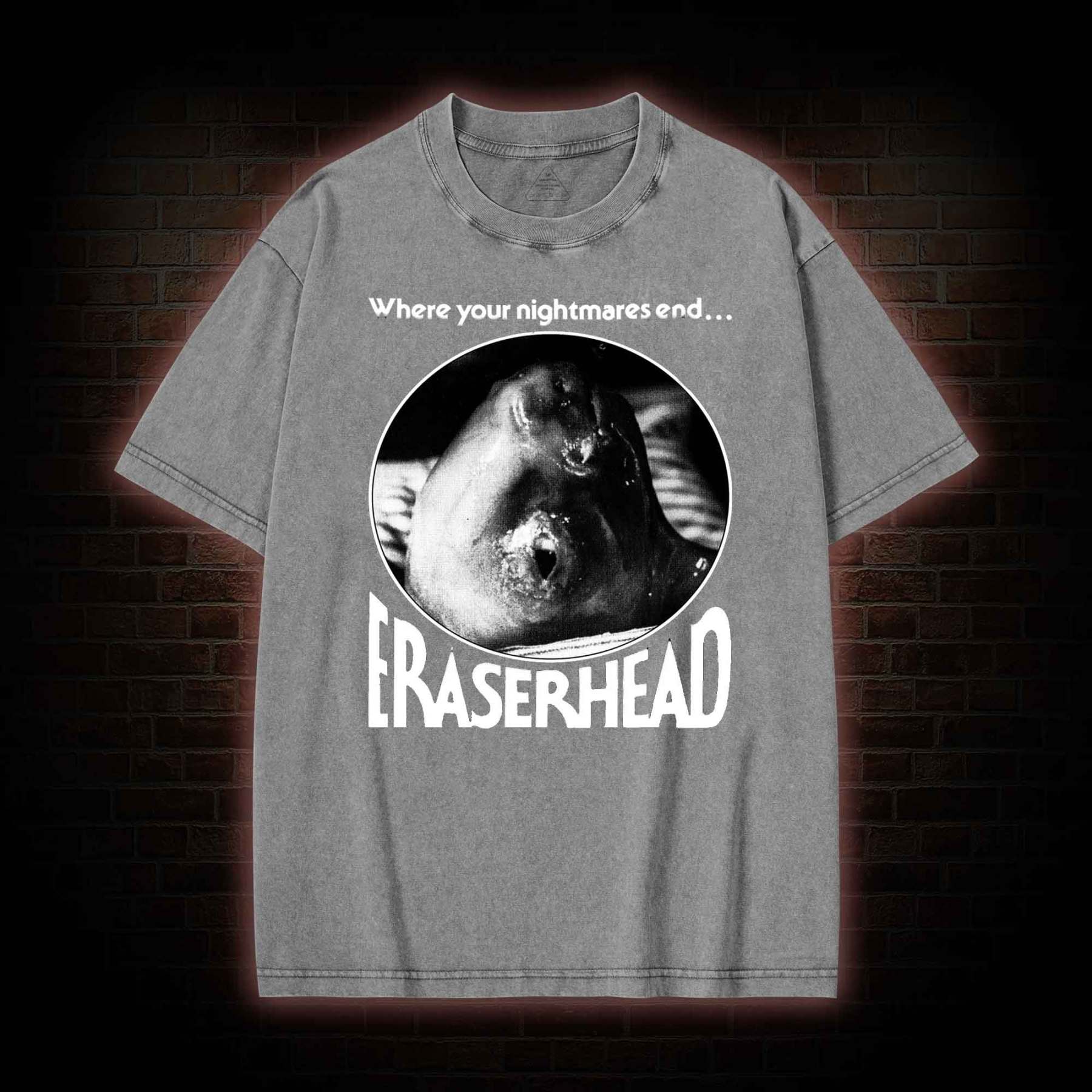 Eraserhead Baby Washed T-shirt