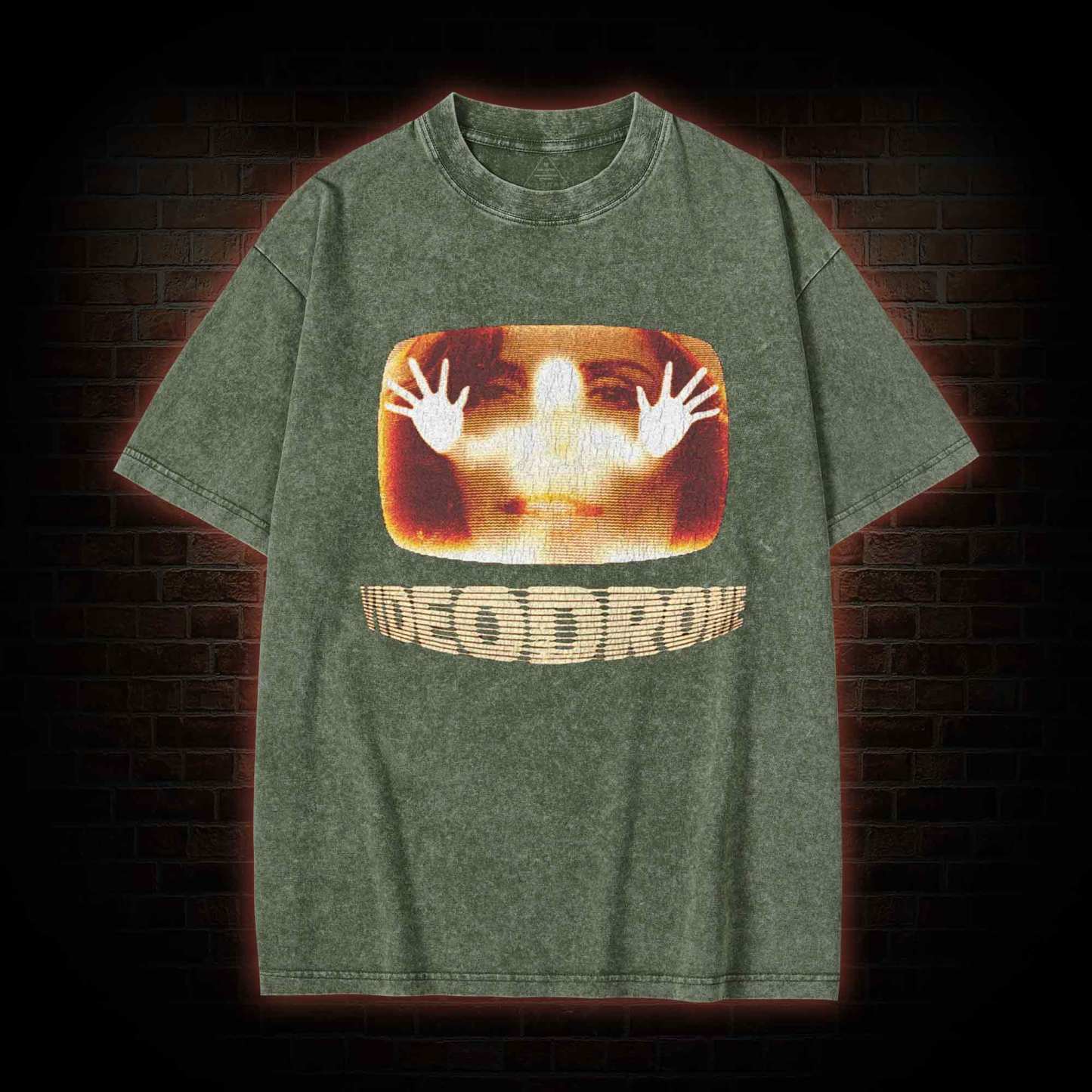 Careful... It Bites Washed T-shirt