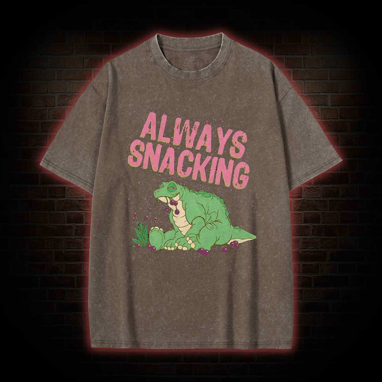 Always Snacking Washed T-shirt
