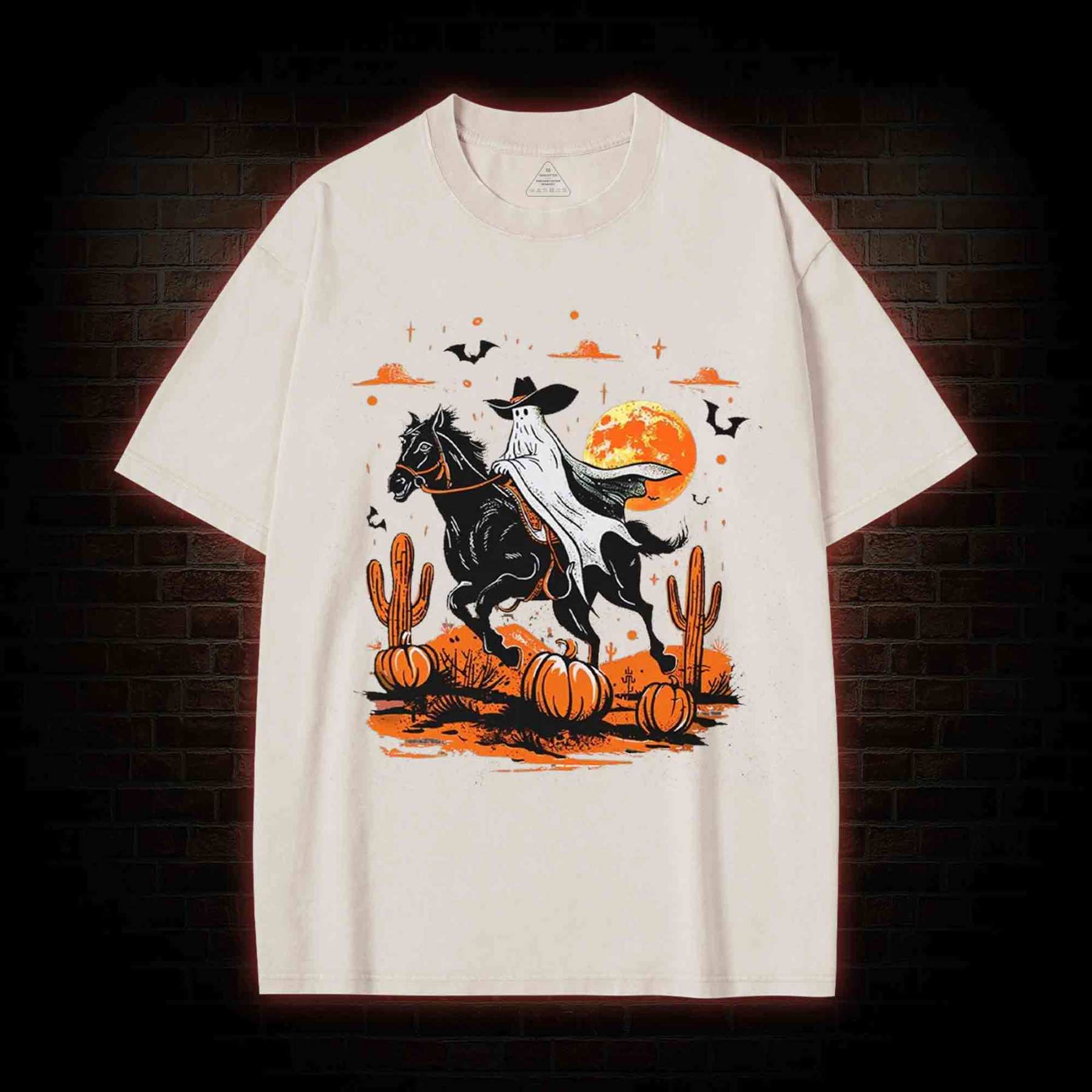Halloween Party Washed T-shirt