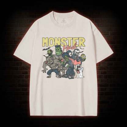 Ghost Halloween Washed T-shirt