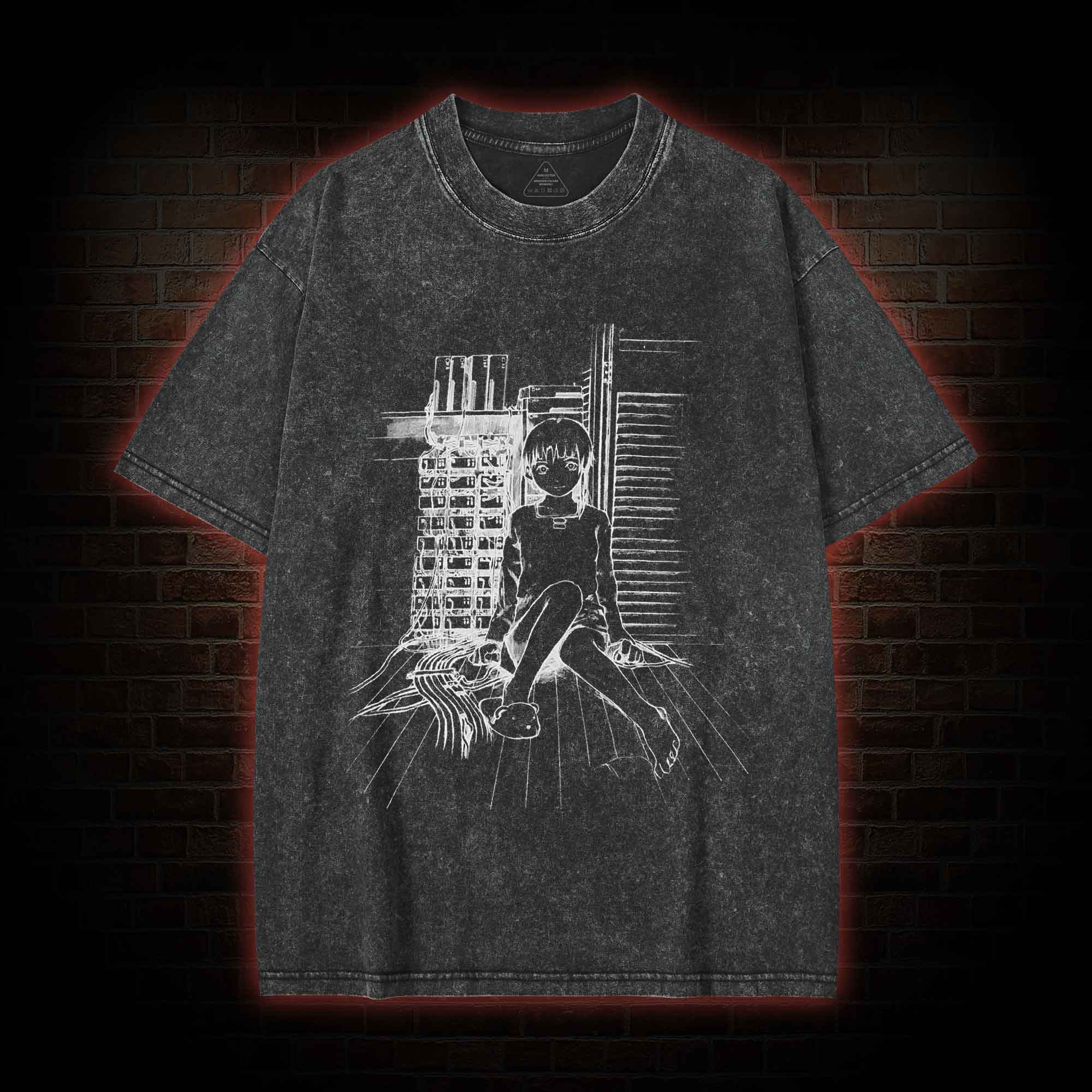 The Border isn't Clear Washed T-shirt