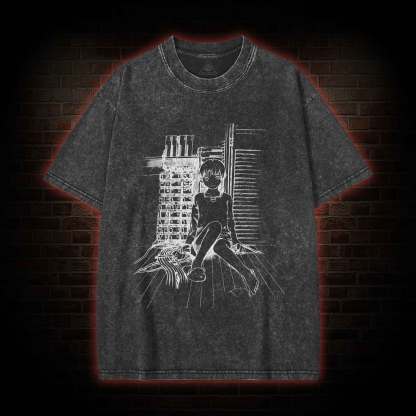 The Border isn't Clear Washed T-shirt