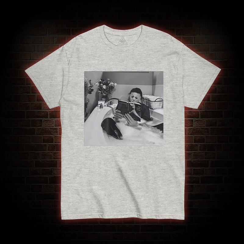 Vintage Michael Myers Bathtub Halloween Washed T-shirt