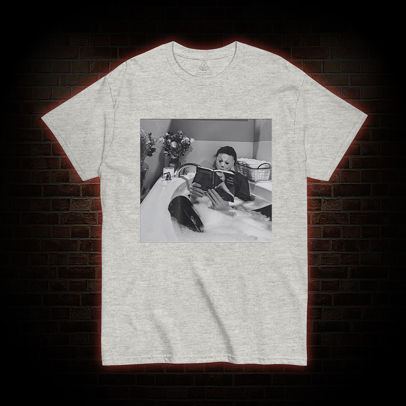Vintage Michael Myers Bathtub Halloween Washed T-shirt