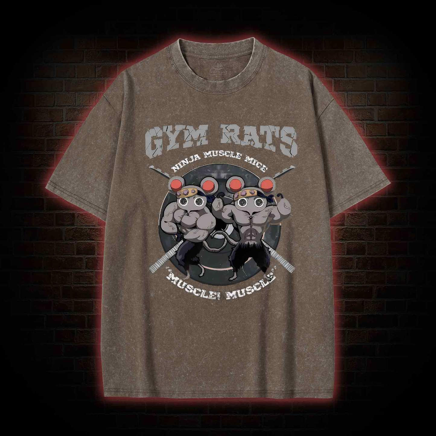 Gym Rats Washed T-shirt
