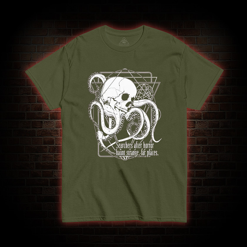 Call Of Cthulhu Searchers After Horror T-shirt