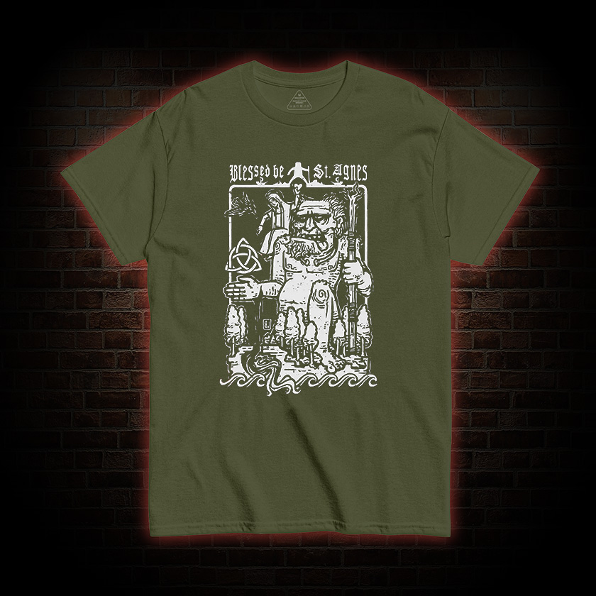 St. Agnes And The Bolster T-shirt