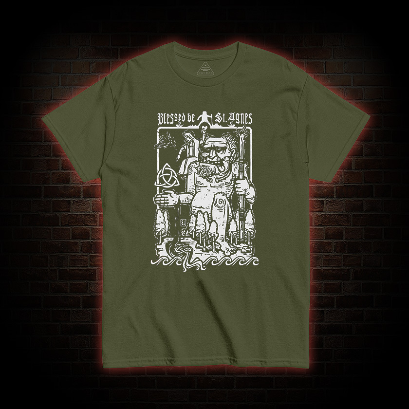 St. Agnes And The Bolster T-shirt