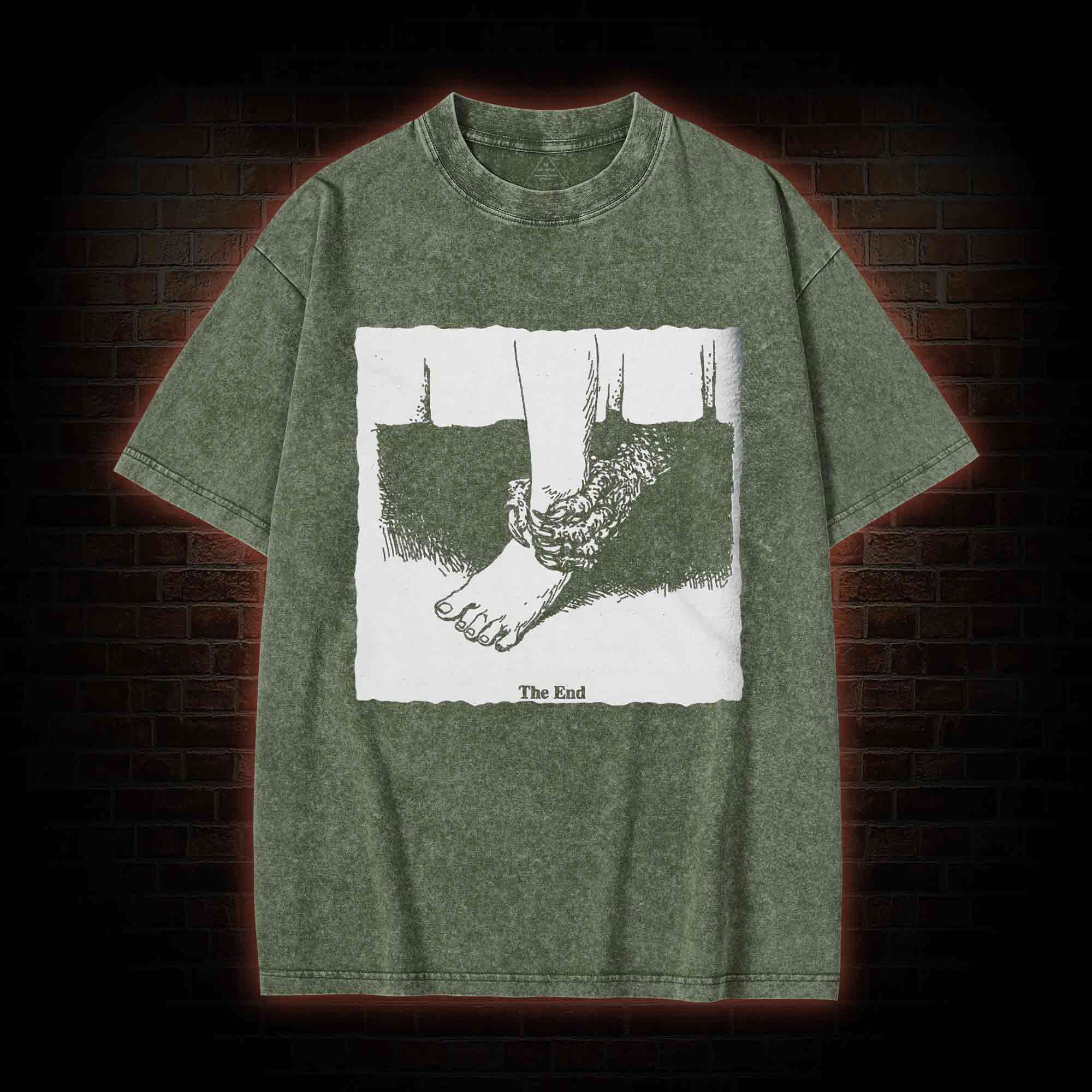 The End Washed T-shirt