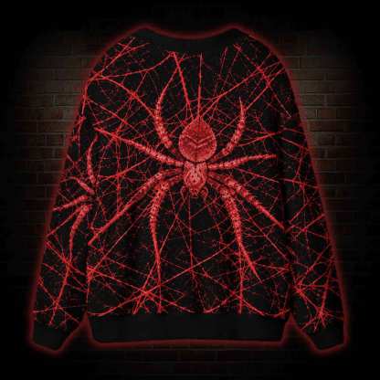 Web of Nightmares Cardigan Sweater