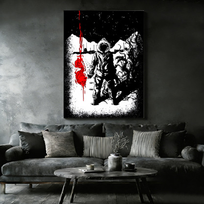 The Thing F.lare Canvas Print