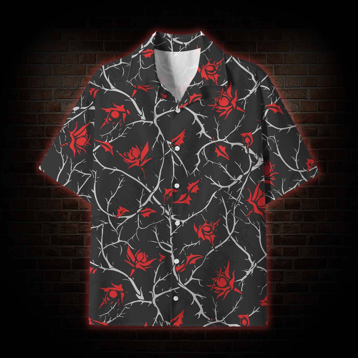 Thorns Lightweight Hawaiian Shirt