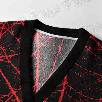 Web of Nightmares Cardigan Sweater