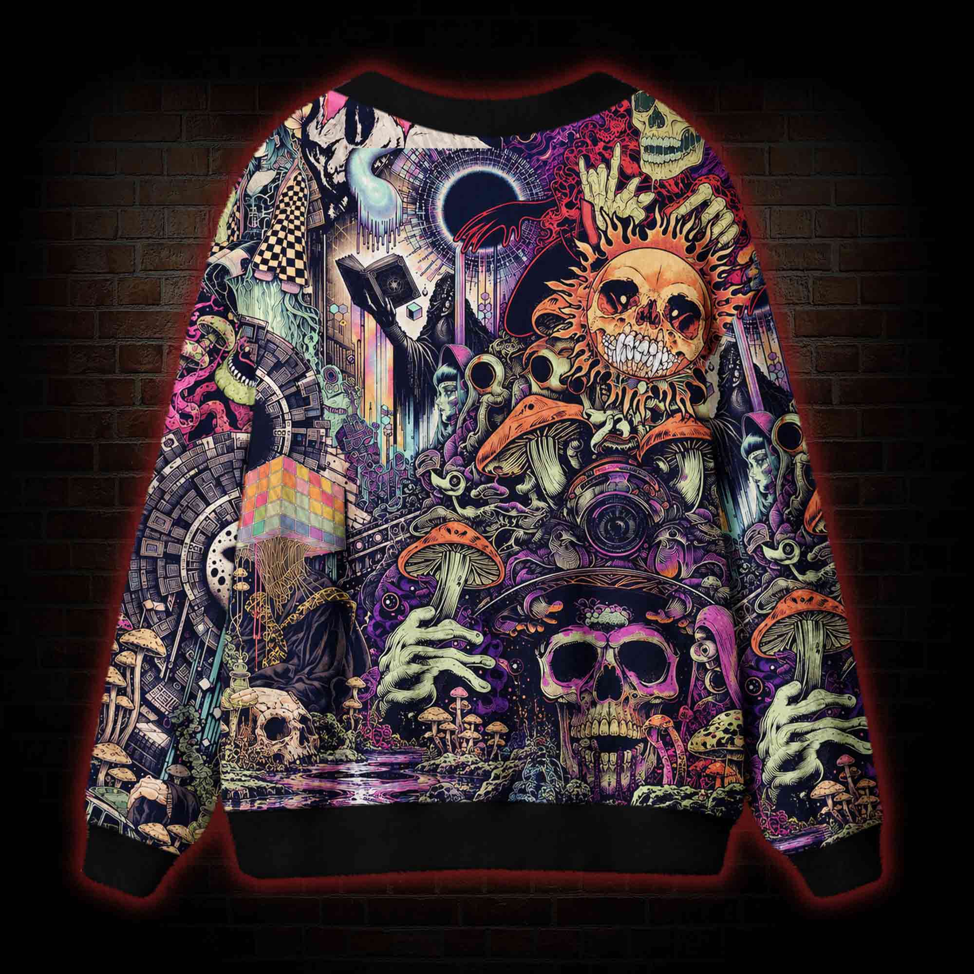Mind Melt Carnival Cardigan Sweater