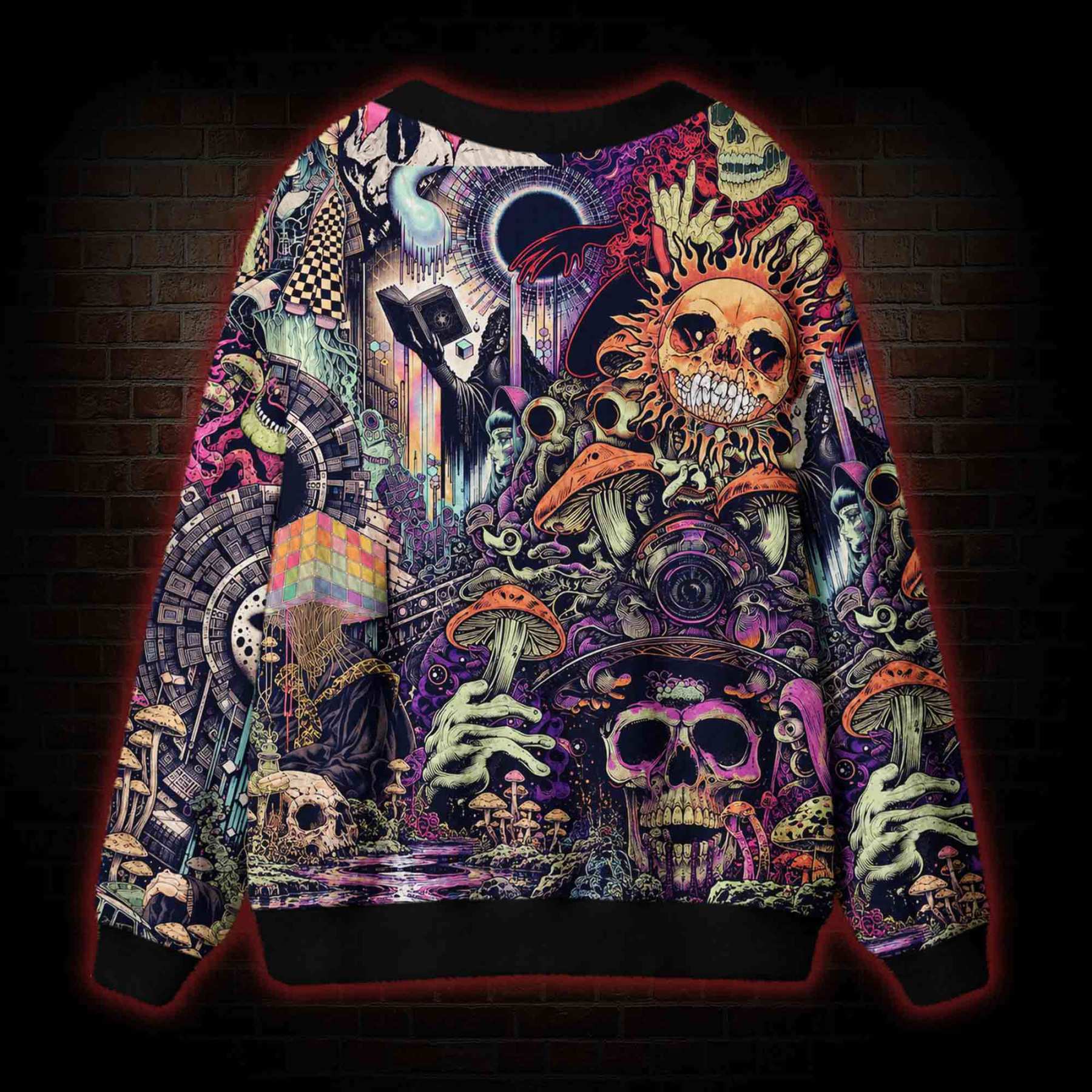 Mind Melt Carnival Cardigan Sweater