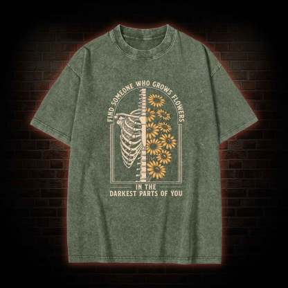 Find Someone Washed T-shirt