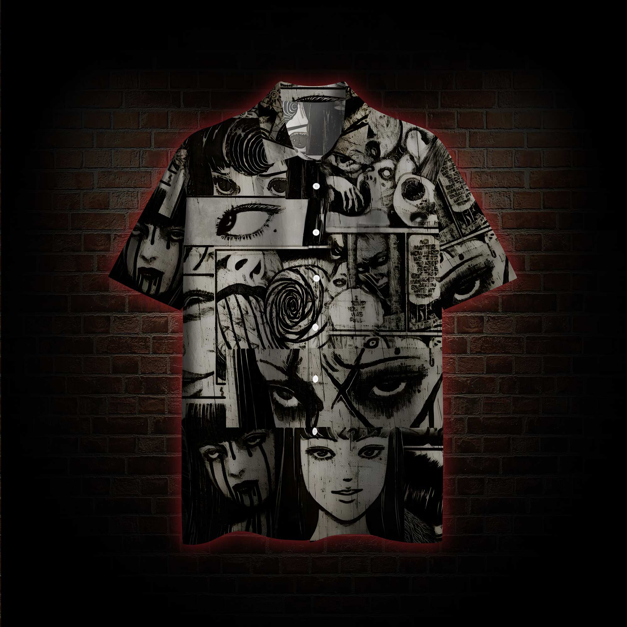 Eyes of Horrors Hawaiian Shirt