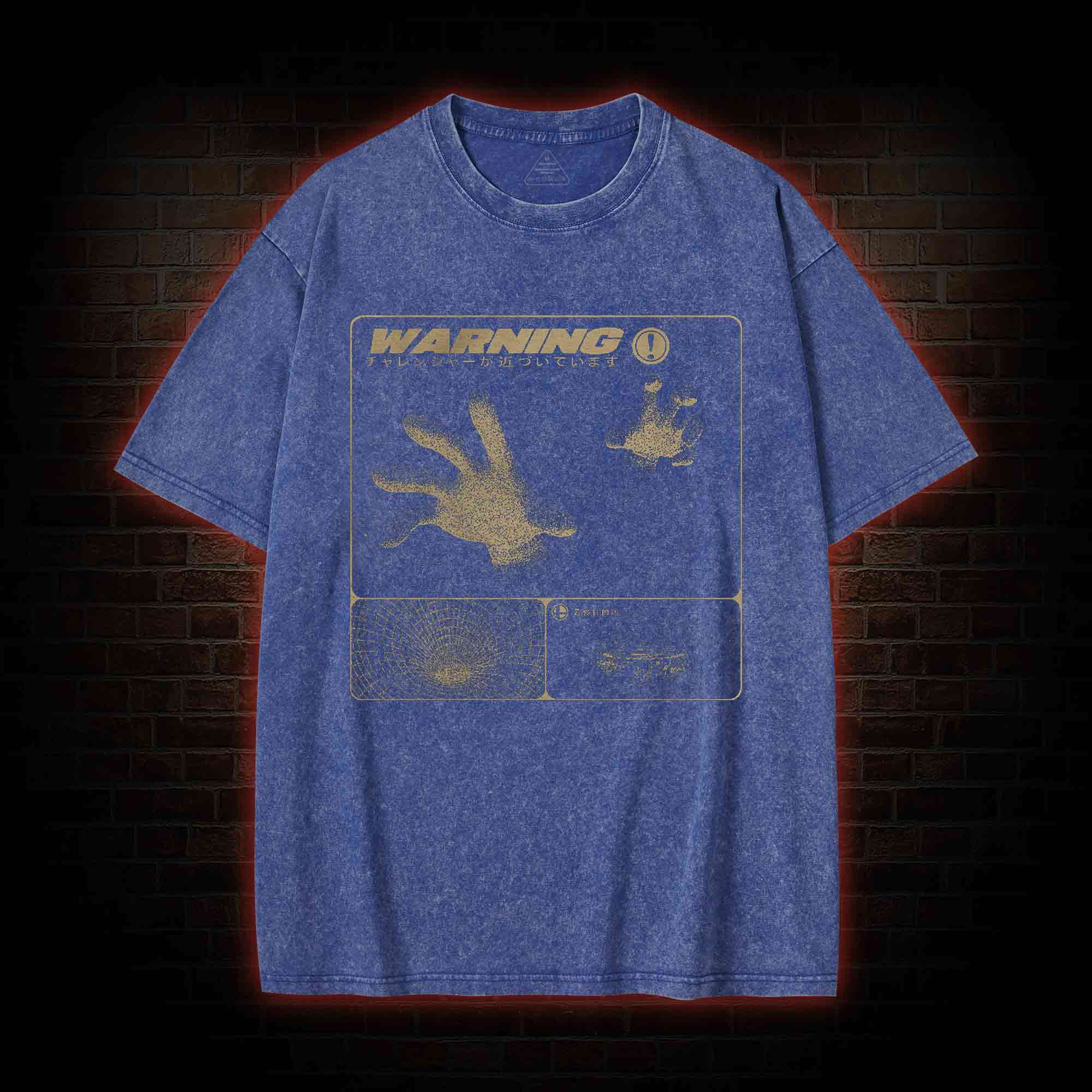 A New Foe Has Appeared Fighting Game Washed T-shirt
