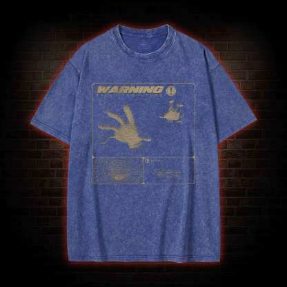 A New Foe Has Appeared Fighting Game Washed T-shirt