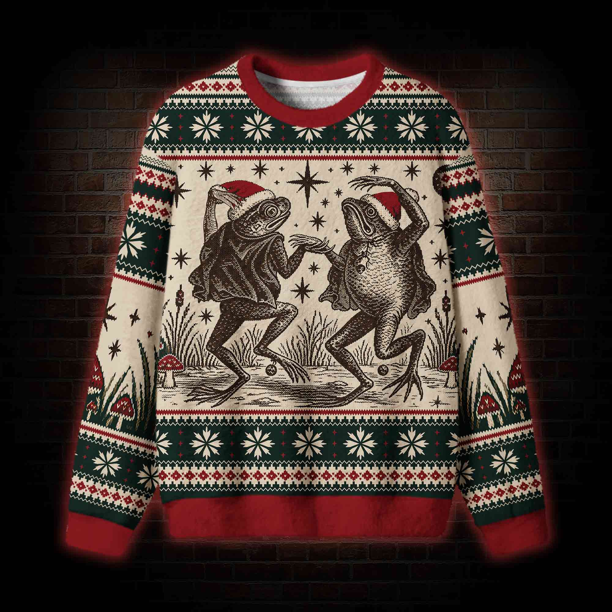 Mystic Frog Gathering Ugly Sweatshirts
