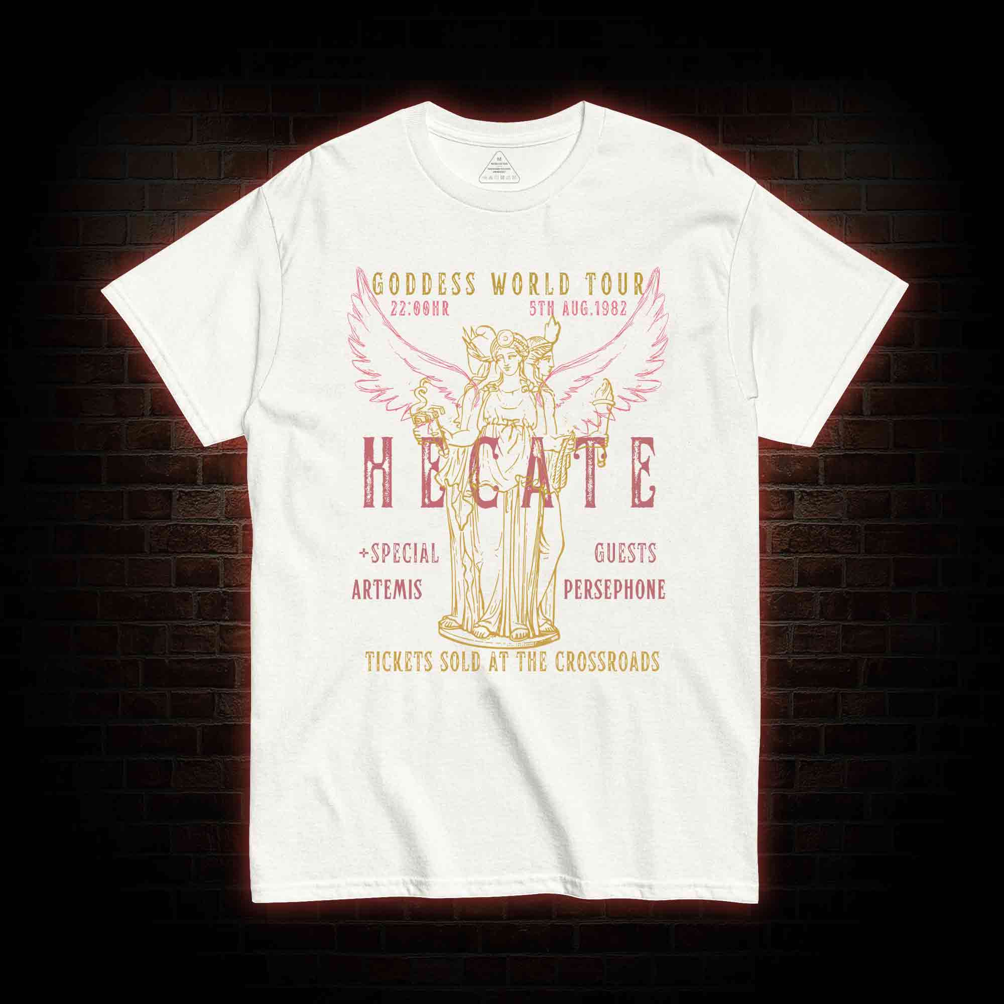 Goddess World Tour Tickets Sold At The Crossroads T-shirt