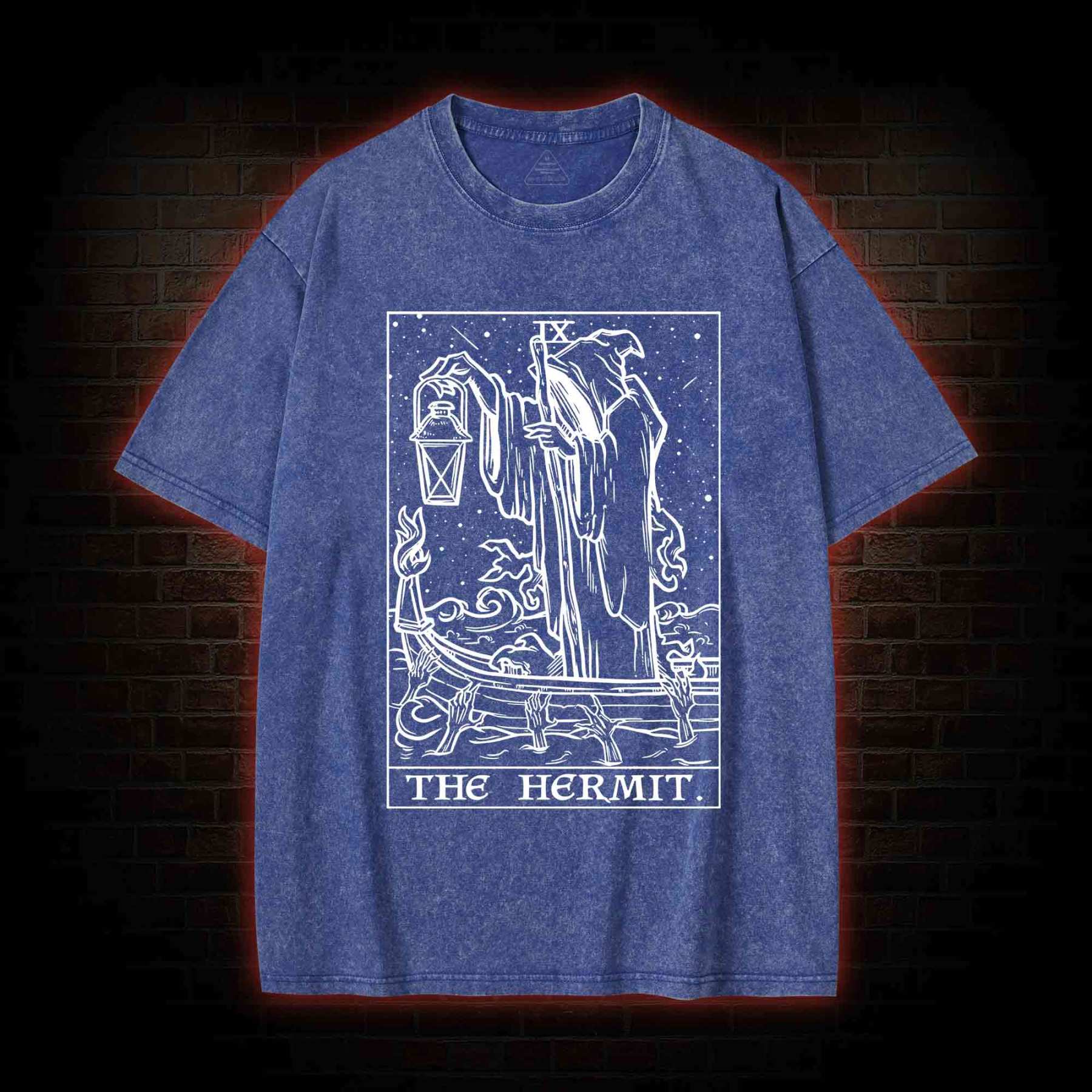 The Hermit  Washed T-shirt