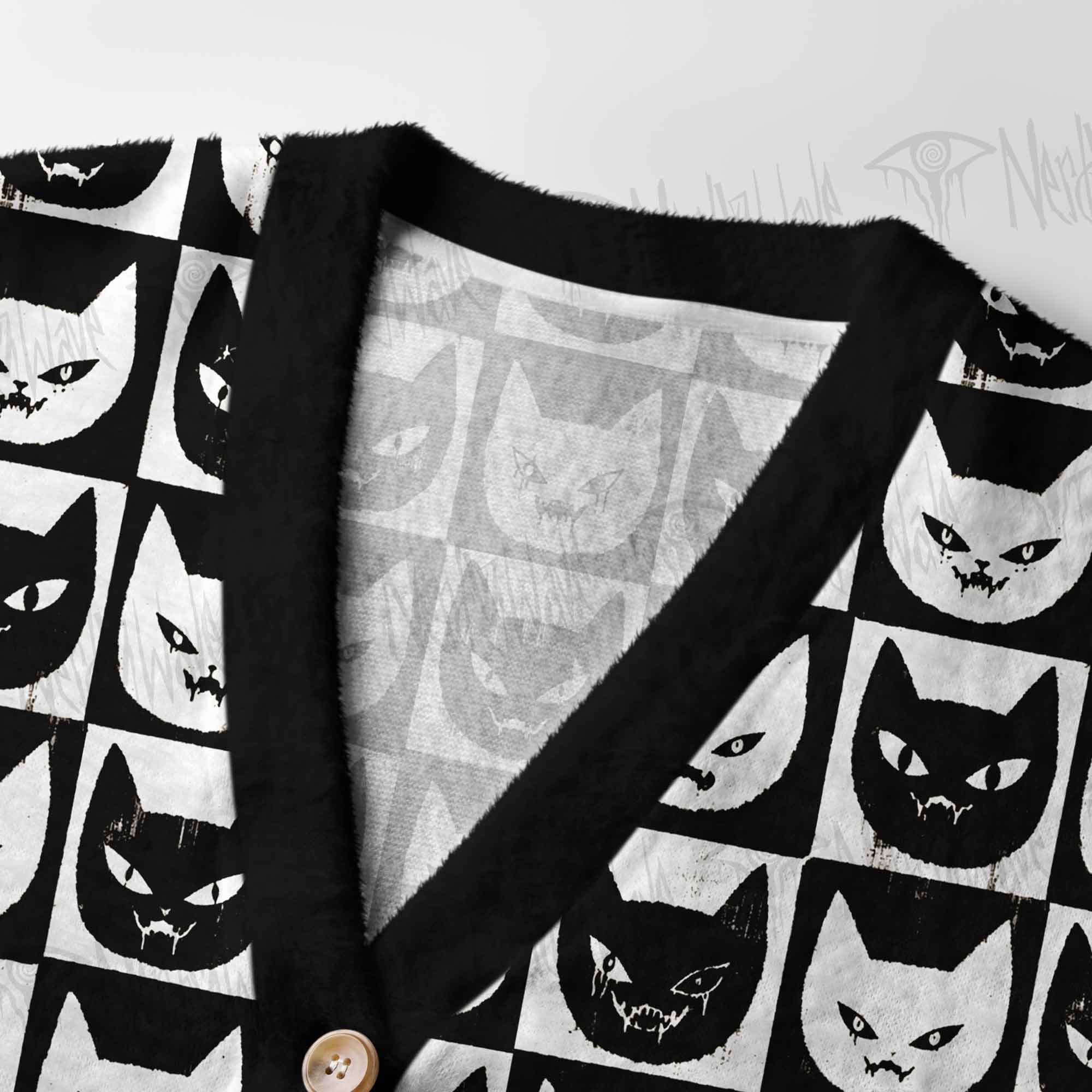 Strange Cat Women's Cardigan Sweater