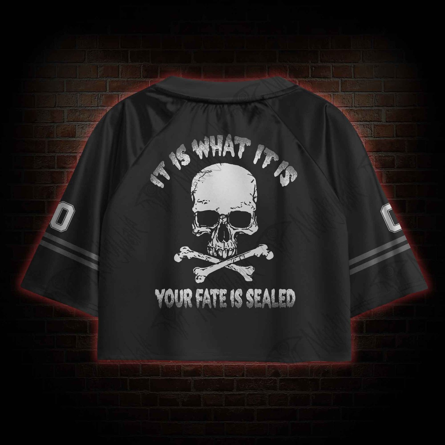 It is What it is  Crop Sports Jersey