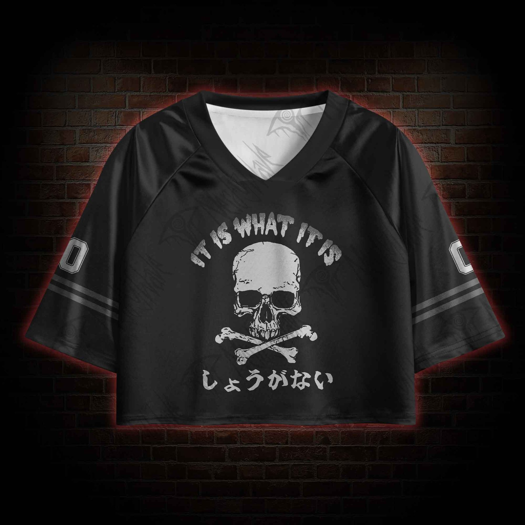 It is What it is Crop Sports Jersey