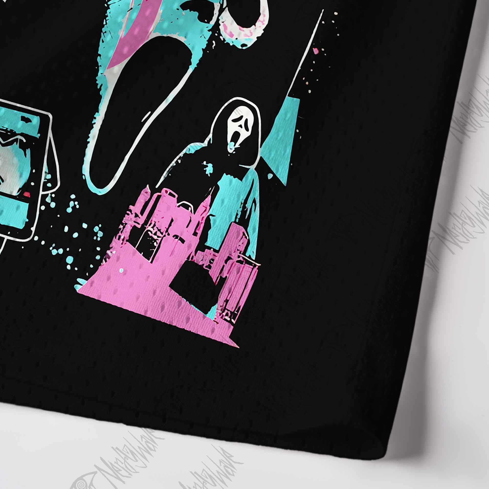 What's Your Favortie Scary Movie? Horror Mesh Jersey Tank Top