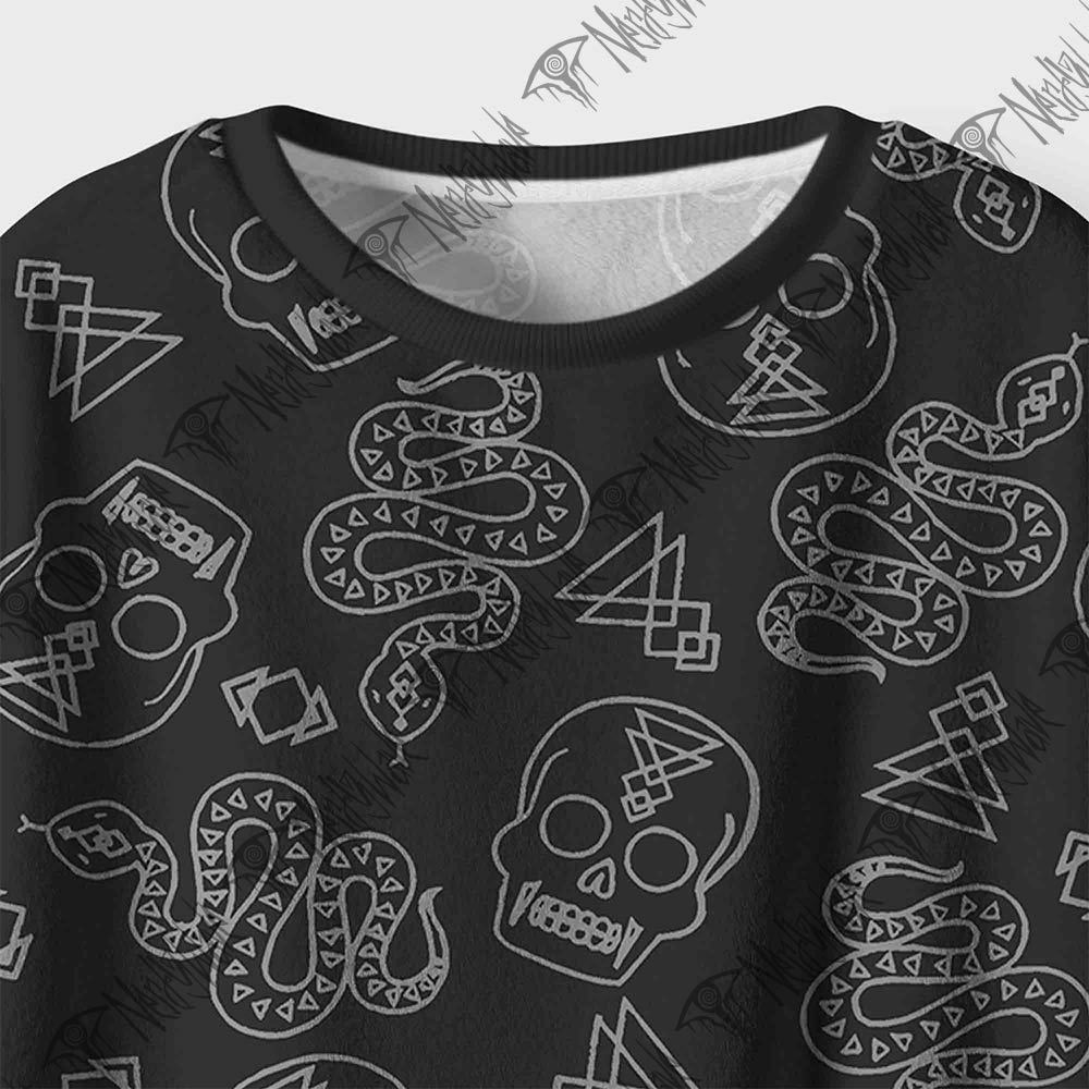 Skull and Snake Cozy Pajama Sets