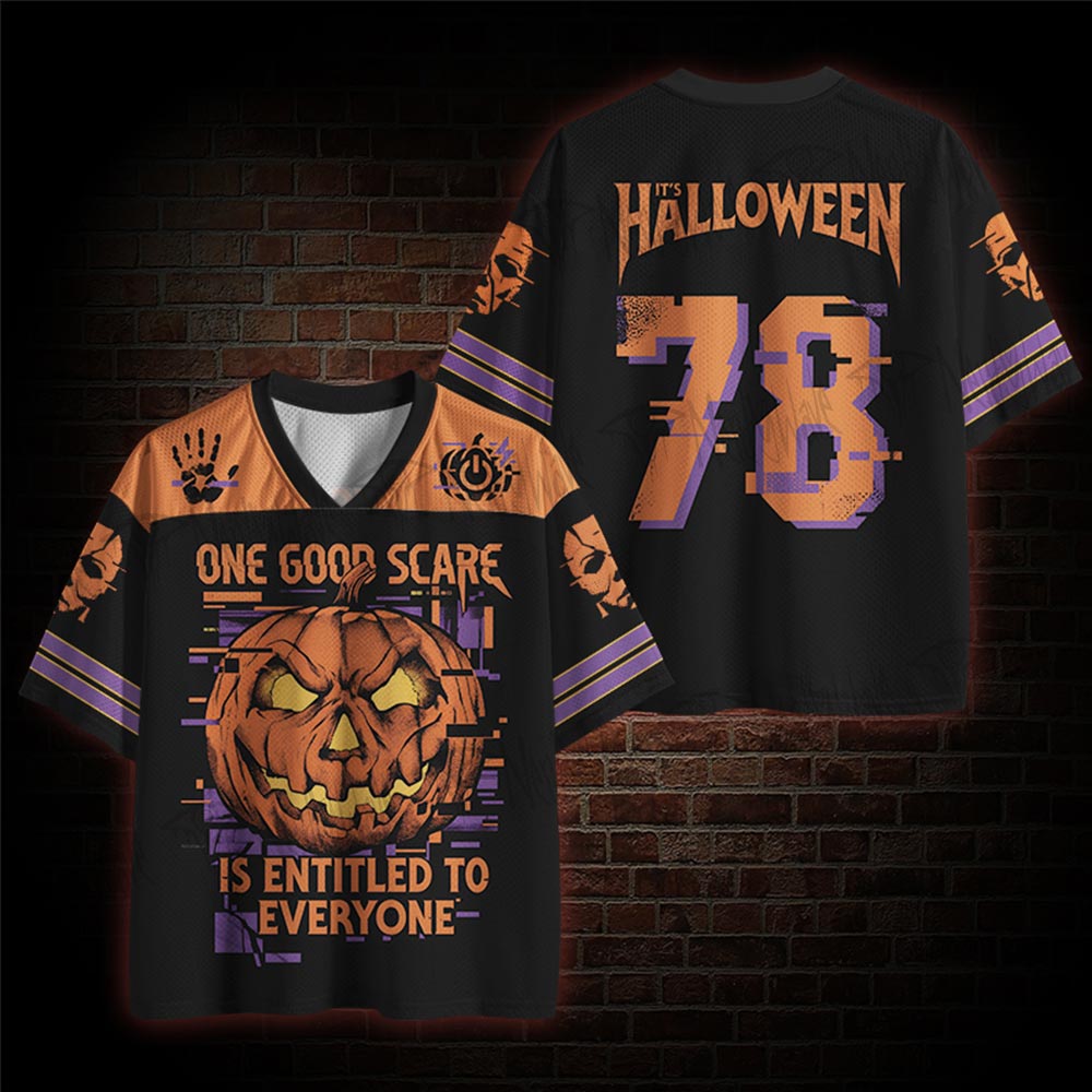 One Good Scare is Entitled to Everyone Mesh Jersey