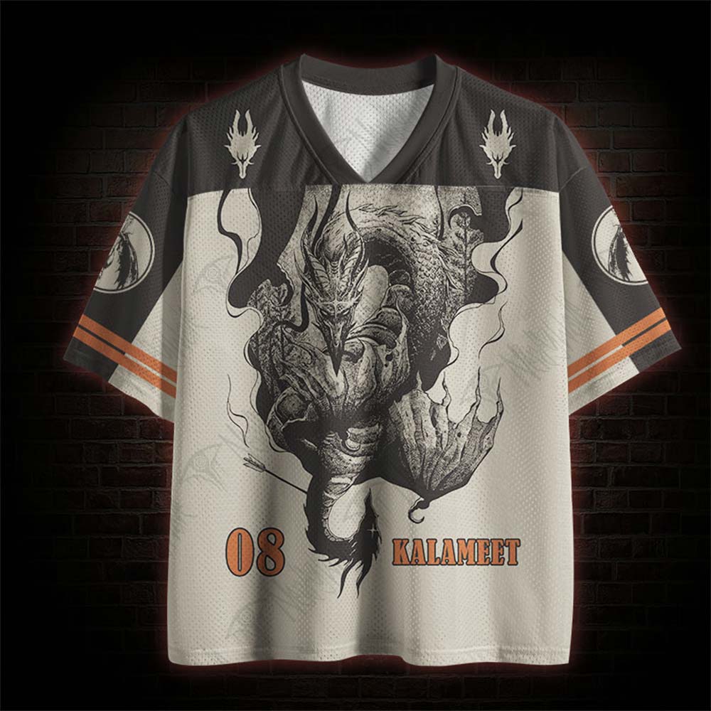Black Dragon Mesh Jersey