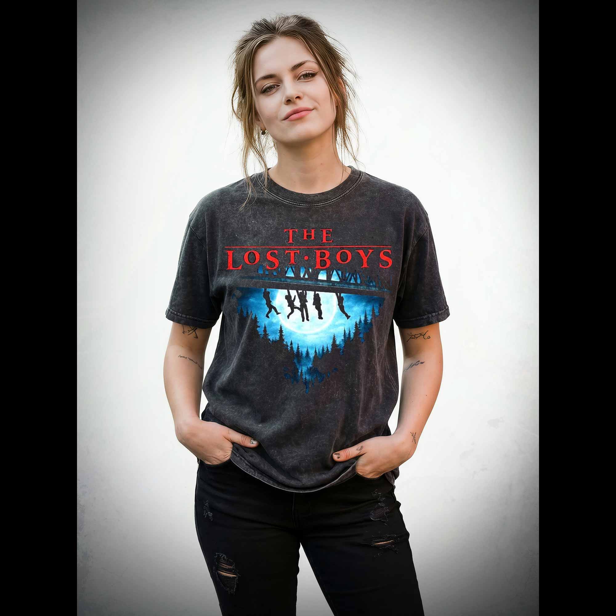 Party all Night Washed T-shirt