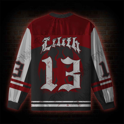 Lilith Horror V-Neck Long Sleeve Jersey