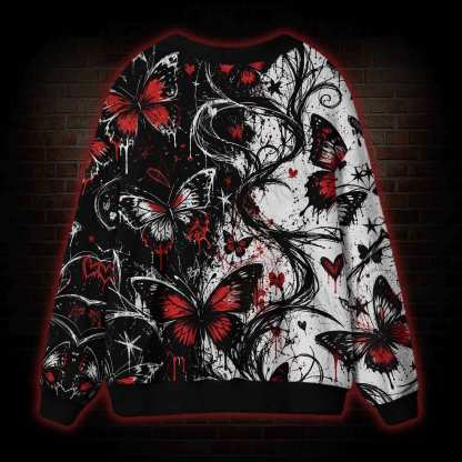 Bleeding Wings Cardigan Sweater